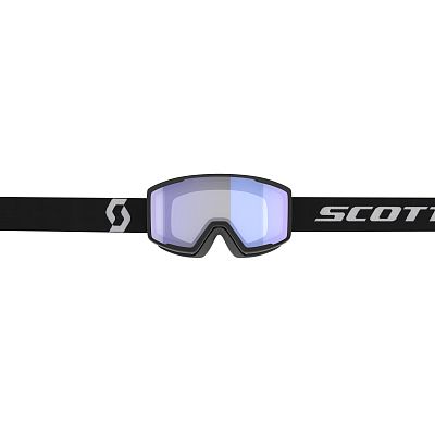 Превью Горнолыжная маска Маска горнолыжная SCOTT Factor Pro Mineral Black White/Illuminator Blue Chrome (283567-7641342)